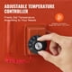 thumbnail image 4 of Calentador de tambor VEVOR Metal, 1200 W, barril de 55 galones, ajustable, 4 of 9