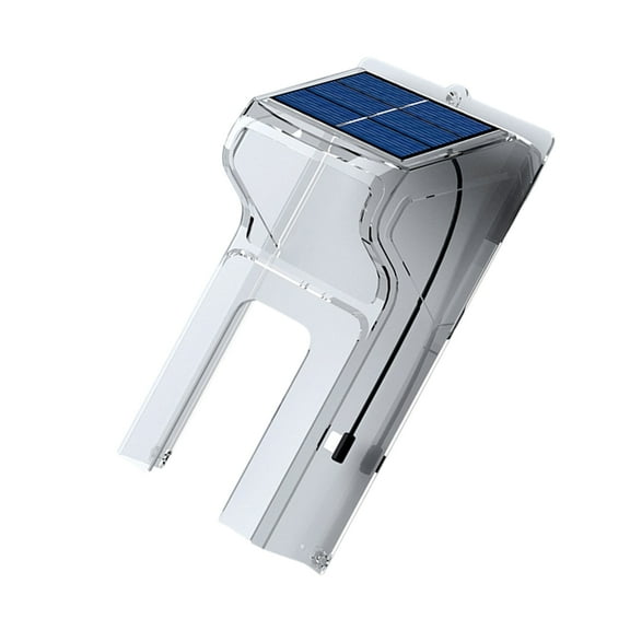 Doorbell Rain Cover with Solar Panel Universal Doorbell Waterproof Protector Shield Adhesive Weatherpoof Guard Shield