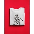 thumbnail image 3 of Horse Design. Sweatshirt Men -Image by Shutterstock, Male Small, 3 of 4
