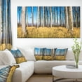 thumbnail image 1 of Clear Sky and Bush in Thick Forest - Modern Forest Canvas Art, 1 of 3