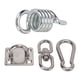 thumbnail image 5 of Kit de suspensión de columpio de acero inoxidable de alta resistencia para colgar hamacas y sillas, juego de montaje para techo y porche., 5 of 14
