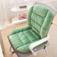 thumbnail image 1 of Cojín para silla de escritorio de 35 x 18, cojín de asiento suave con funda extraíble, cojín para silla de oficina con lazos, cojín de asiento de felpa con soporte para la espalda, cojín para mecedora, 1 of 7