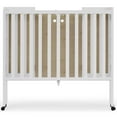 Delta Children Lee Portable Folding Mini Crib with 1.5Inch Mattress Greenguard Gold Certified