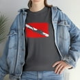 thumbnail image 7 of Vintage Scuba Diving Shirt, Gift For Diver Tee, Sea Lover T-shirt - ID: 776, 7 of 7