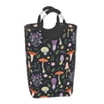 thumbnail image 2 of Bingfone Mushrooms Laundry Hamper,Large Canvas Fabric Lightweight Storage Basket Toy Organizer Dirty Clothes Collapsible, 2 of 6
