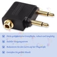 thumbnail image 1 of Cateissary Adaptador portátil 4x para conversión de Audio Mono, convertidor de adaptador de avión aéreo garantizado con sonido Cables de audio/vídeo, 1 of 6
