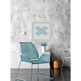 thumbnail image 6 of Blue Dragonfly Rows Framed Painting Print, 6 of 6