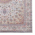 thumbnail image 4 of Contemporary Home Living 3.25' x 5' Floral Medallion Area Throw Rug - Cream and Blue, 4 of 8