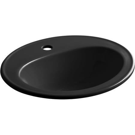 Kohler K-2196-1 Pennington 20-1/4" Drop In Bathroom Sink - Black
