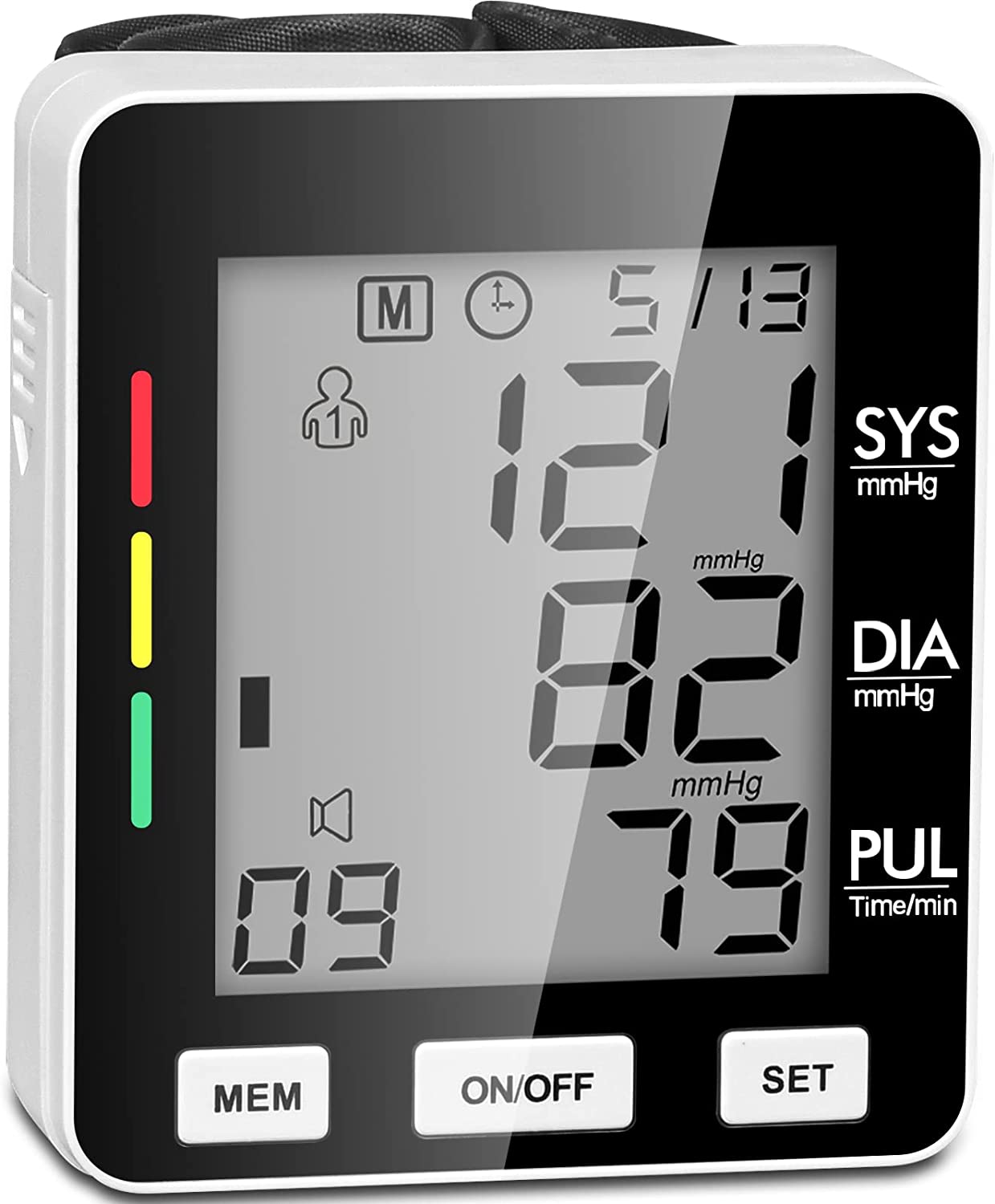 Blood Pressure Monitor, Alecaremed Wrist Blood Pressure Monitor with