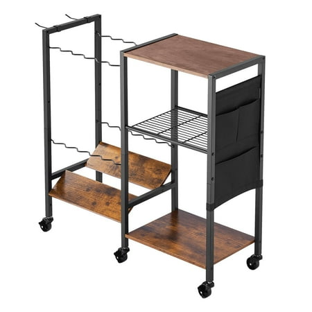 12 Rod Fishing Pole Rack Cart with Wheels Garage Home Indoor Tackle Box Reel Accessories Storage Organizer Gifts for Men