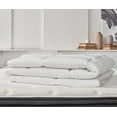 thumbnail image 3 of Yatas Bedding All-Season Comforter, Machine Washable, Delicate and Soft Filled White Fluffy Lightweight Quilt, Stress Reducing Special Shell, Bedding Duvet Inserts & Bed Sets, White (Twin)), 3 of 5