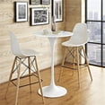 thumbnail image 2 of Hawthorne Collections Round Pub Table in White, 2 of 4