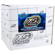 XS Power D975 2100 Amp AGM Power Cell Car Battery+Hardware+Power/Ground Wires