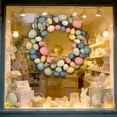 thumbnail image 5 of Cadancy Easter Wreath for Front Door Decorations Artificial SpeckLED Egg Garland Twig Base Spring Wall Hanging Ornament Home Indoor Outdoor Party Decor, 5 of 6