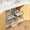 White, variant on 2 Pack Bathroom Organizer, 2 Tier White Under Sink Organizers Vanity Countertop Storage Container,Cabinet Drawers Bins, Pull-Out Organization with Track for Pantry, Kitchen