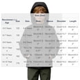 thumbnail image 3 of BLVB Kids Rain Jacket Waterproof Raincoats Boys Girls Lightweight Zip up Hooded Windbreakers for Climbing Camping Casual(Black,10-11 Years), 3 of 9
