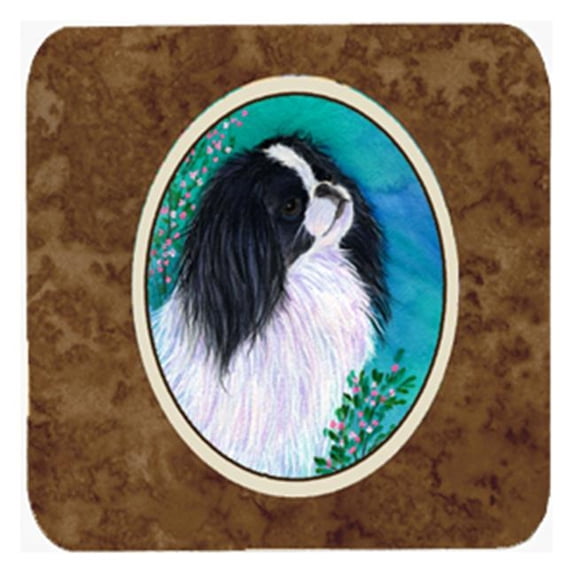 Japanese Chin Foam Coasters - Set 4