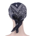 thumbnail image 4 of Paisley Print Bandana Visor Cap Adjustable Lightweight Sun Protection Headwear for Outdoor Sports Travel and Daily Wear, 4 of 5