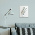 thumbnail image 2 of Stupell Industries Soft Arctic Owl Perched on Minimal Branch Wall Plaque, 13 x 19, Design by Annie Warren, 2 of 6