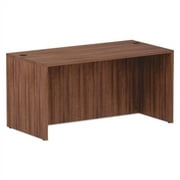 Alera Valencia Series Straight Front Desk Shell 59.38x29.5x29.63 Mod Walnut VA216030WA