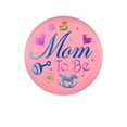 thumbnail image 2 of Beistle Club Pack of 6 Pink Mom To Be Satin Decorative Baby Shower Buttons 2", 2 of 2