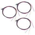 thumbnail image 1 of 3X 6Pcs/Set Acoustic Guitar String Replacement Steel String for Musical Instruments Electric Bass Guitar Accessory, 1 of 7
