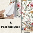 thumbnail image 4 of Peel and Stick Wallpaper Waterproof Wildflower Watercolor Garden Flowers Floral Boho Watercolor Wall Mural Decor Self Adhesive and Removable 100in x 144in, 4 of 8