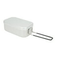 thumbnail image 3 of Bento Box, Foldable Grip Food Container Aluminum Alloy Save Space  For Outdoor, 3 of 8