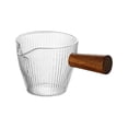 thumbnail image 4 of Taza medidora de Espresso Soledad de cristal de leche estilo A, 4 of 9