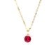 thumbnail image 2 of Collar para Mujer con Cristal Swarovski Solitario– Bañado en Oro 14k- Collar Elegante y Brillante-Collares de Mujer de Moda- Joyería para Mujer de Moda- Regalo especial Ortiz Espinosa Temporada, 2 of 2