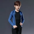 thumbnail image 3 of Boys Athletic Zip Sweatshirt Long Sleeve Pullover Jacket for Kids Active Wear Workout Tops, 3 of 3