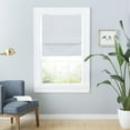 thumbnail image 2 of Exclusive Home Esme Total Blackout Roman Shade, 27"x64", White, 2 of 16
