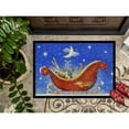 thumbnail image 3 of Christmas Santa's Sleigh by Roy Avis Door Mat, 3 of 4