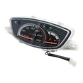 thumbnail image 2 of LOVIVER ABS Motorcycle Speedometer, Motorbikes Instrument ,Accessories Black Replacement, 2 of 6