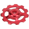 thumbnail image 4 of Bicycle Rear Derailleur Pulley, Anodic Oxidation Treatment Easy Installation  Rear Derailleur Pulleys  For Cycling Red,Blue, 4 of 8