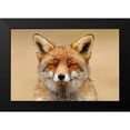 thumbnail image 2 of Raimond, Roeselien 24x17 Black Modern Framed Museum Art Print Titled - Zen Fox Red Portrait, 2 of 5