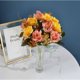 thumbnail image 5 of Flores artificiales Diamond Rose - 5 tallos con 10 mini rosas - Morado, Rosa, Naranja, Azul, Amarillo - Decoración del hogar, 5 of 6