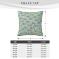 thumbnail image 4 of ZICANCN Bicycle Bikes Throw Pillow Covers, Bed Couch Sofa Knit Decorative Pillow Covers for Living Room Farmhouse, 24"x24", 4 of 8