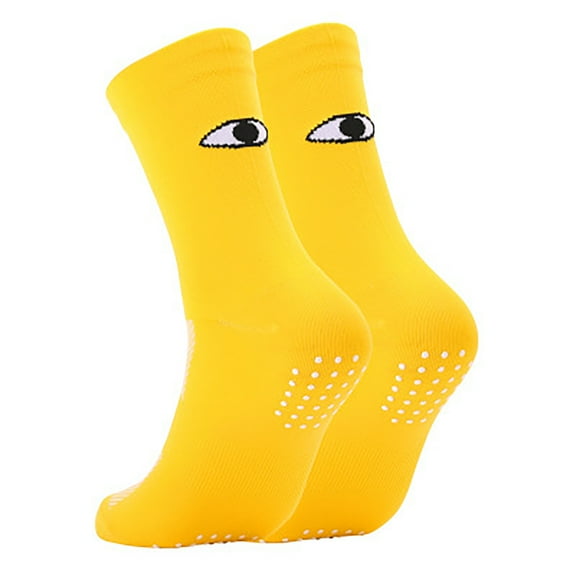YYYTop Wool Socks Mens, Soccer Grip Socks Men Men Women Boot Socks for Women Breathable Cozy Crew Socks Wear-Durability Ride Cycling Running Black Dress Socks Yellow Holiday Party Outfits
