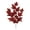 Wine Red, variant on Bobasndm Fall Party Decorations Maple Leaves Artificial Leaves Silk Maple Leaves Fall Bouquet for Fall Indoor Outdoor Home Kitchen Fall Floral Arrangements Thanksgiving Decorations