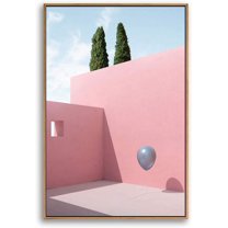 IDEA4WALL Framed Canvas Wall Art for Living Room, Bedroom Colorful Corridor Canvas Prints for Modern Home Decoration Ready to Hang