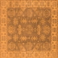 thumbnail image 1 of Ahgly Company Indoor Square Oriental Orange Traditional Area Rugs, 6' Square, 1 of 4