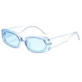 thumbnail image 2 of Gafas de sol rectangulares pequeñas jinwen retro de moda color caramelo, 2 of 7
