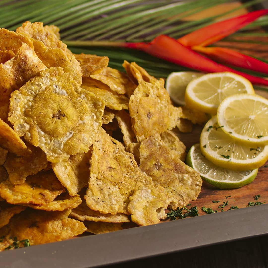 Prime Planet Plantain Chips - Lime Flavored Tostones / Patacones - 3.53 Oz per Unit - 8 Pack