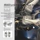 thumbnail image 2 of Motorcycle Silver Handlebar Riser For BMW R1100R R1100RT R1150R R1150RT R1200RT R1100 R R1100 RT R1150 R R1150 RT R1200 RT, 2 of 5
