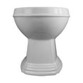 thumbnail image 3 of Renovator's Supply Round Rear Entry Toilet Bowl, White, 3 of 11