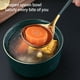 thumbnail image 4 of Cuchara de salsa Toystoory acero inoxidable espejo pulido plateado oro rojo, 4 of 6