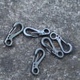 thumbnail image 3 of Mini Mousqueton Porte-Clés Extérieur Ressort Boucle Outil EDC (Argent), 3 of 6