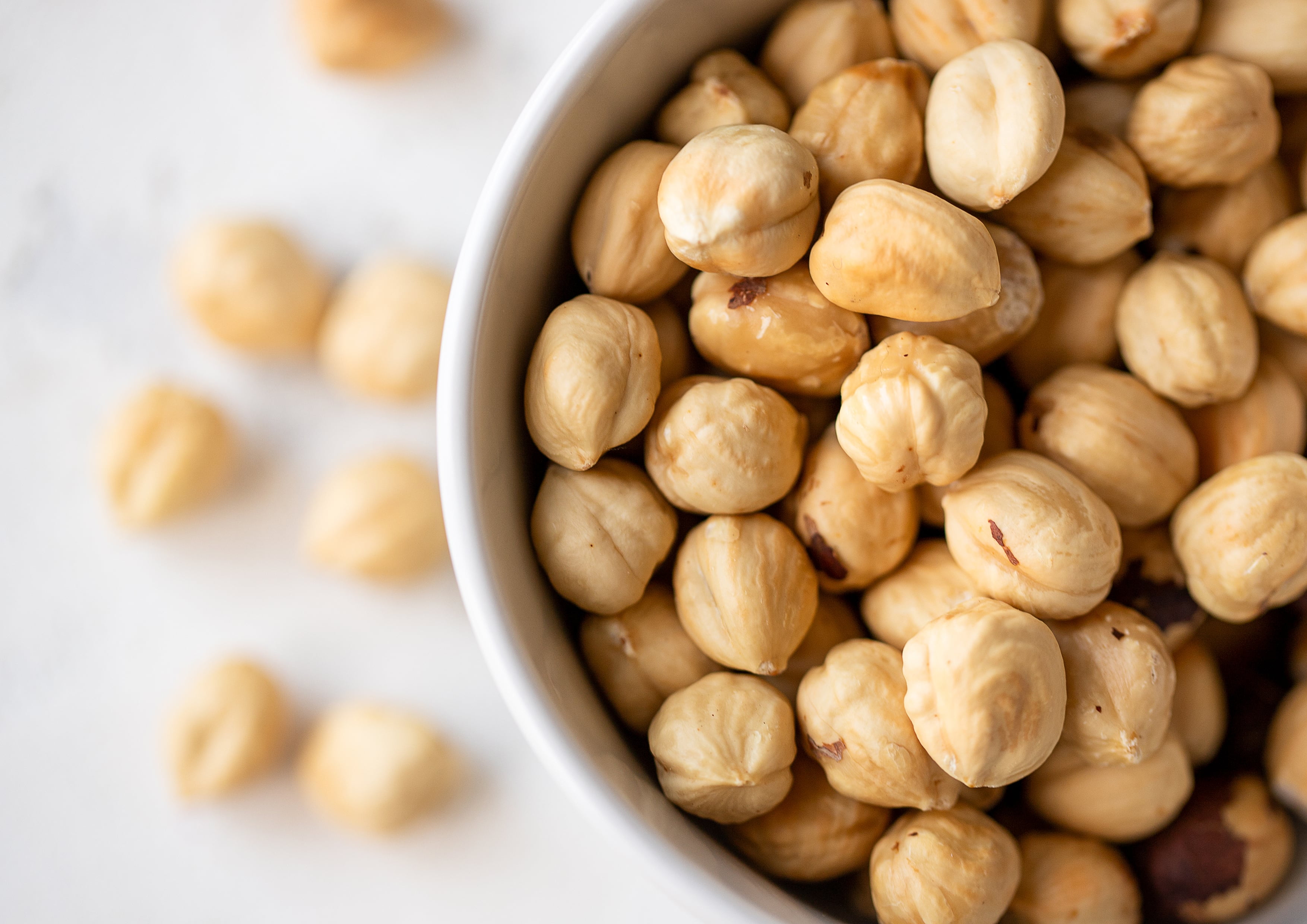 Organic Dry Roasted Blanched Hazelnuts with Himalayan Salt, 2 Pounds — Non-GMO, Kosher, Vegan — by Food to Live